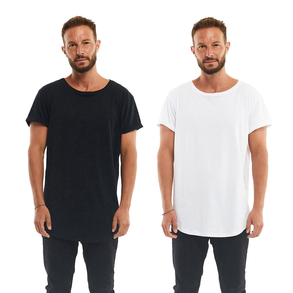 itsthecut Long Line Tees - 2 Pack