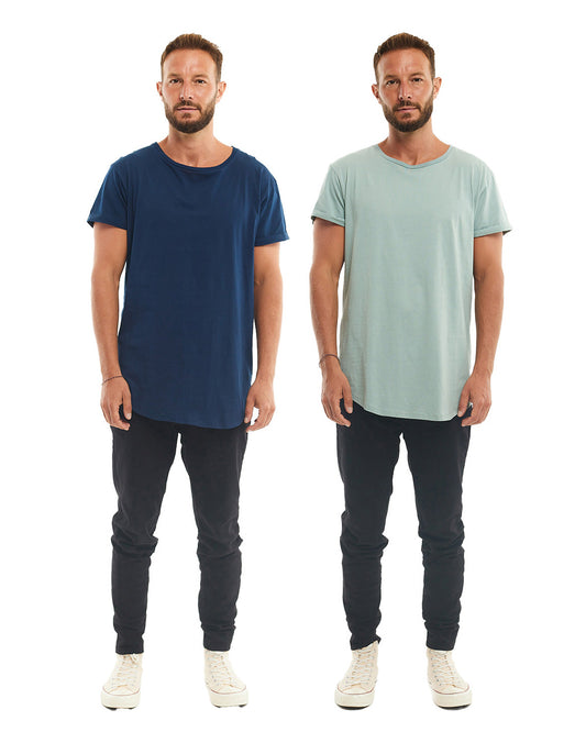 itsthecut Short Line Tees - 2 Pack