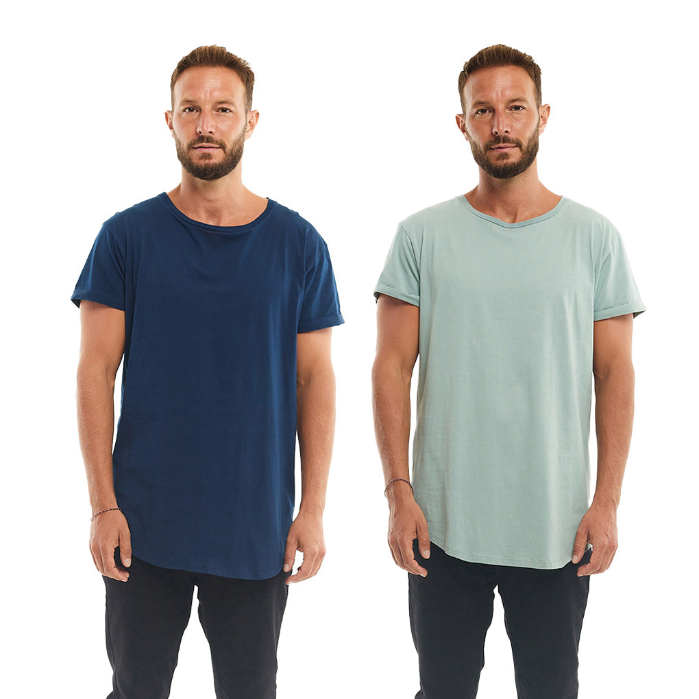 itsthecut Short Line Tees - 2 Pack